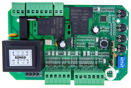 functional gate opener control card